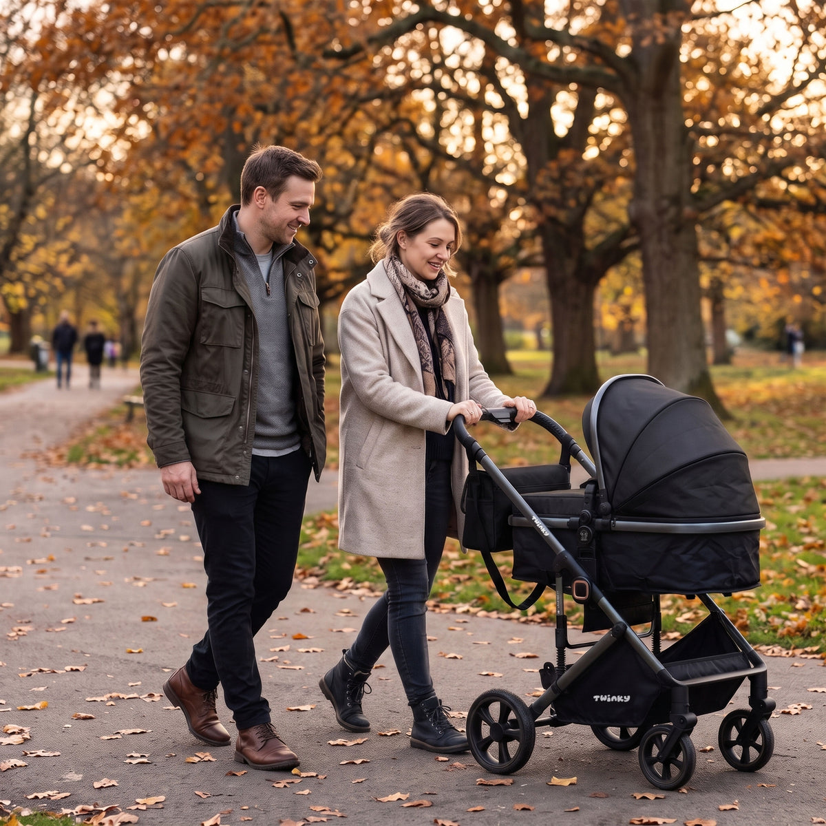 Passeggino Twinky 4 in 1 - Nero