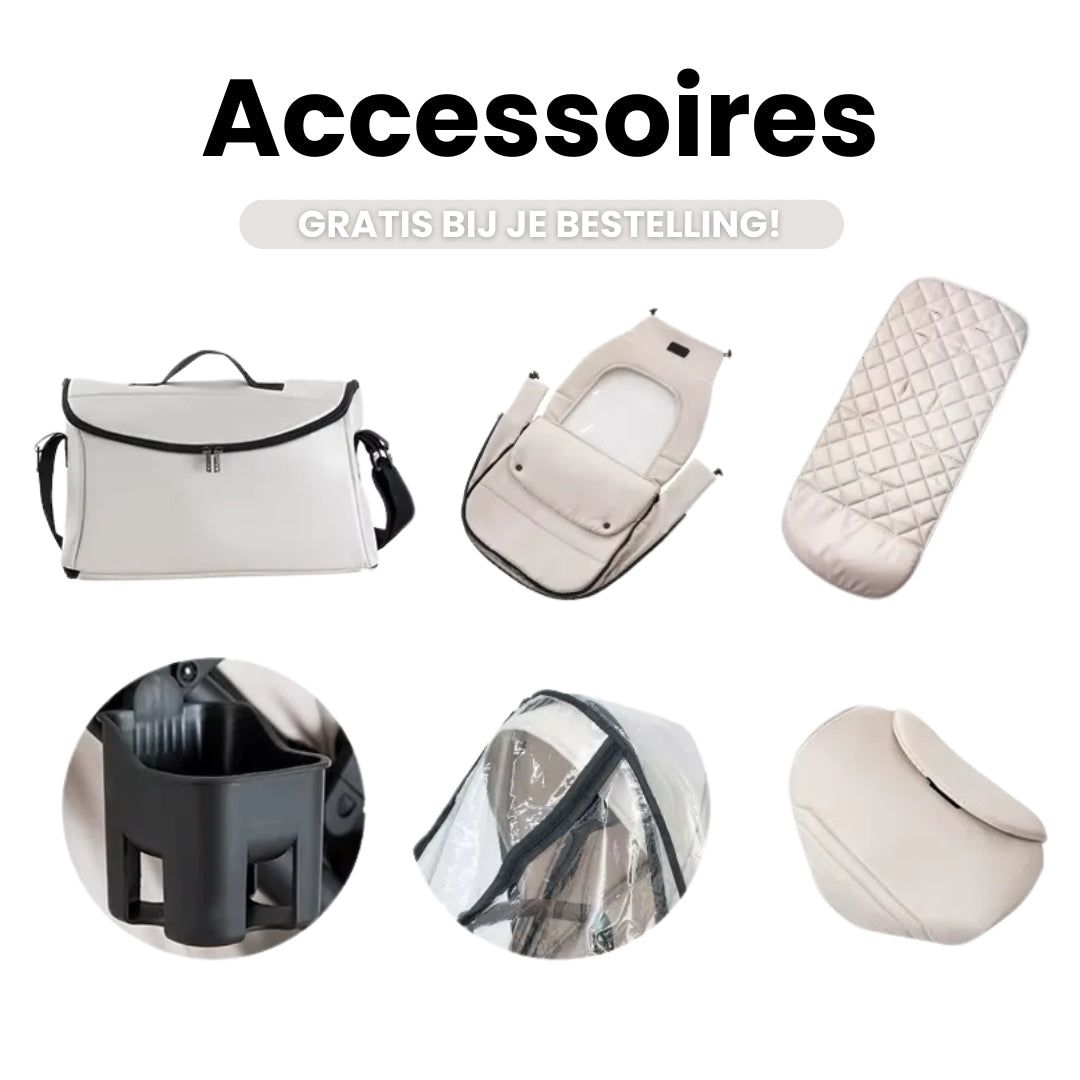 Twinky 4-in-1 Kinderwagen - Beige