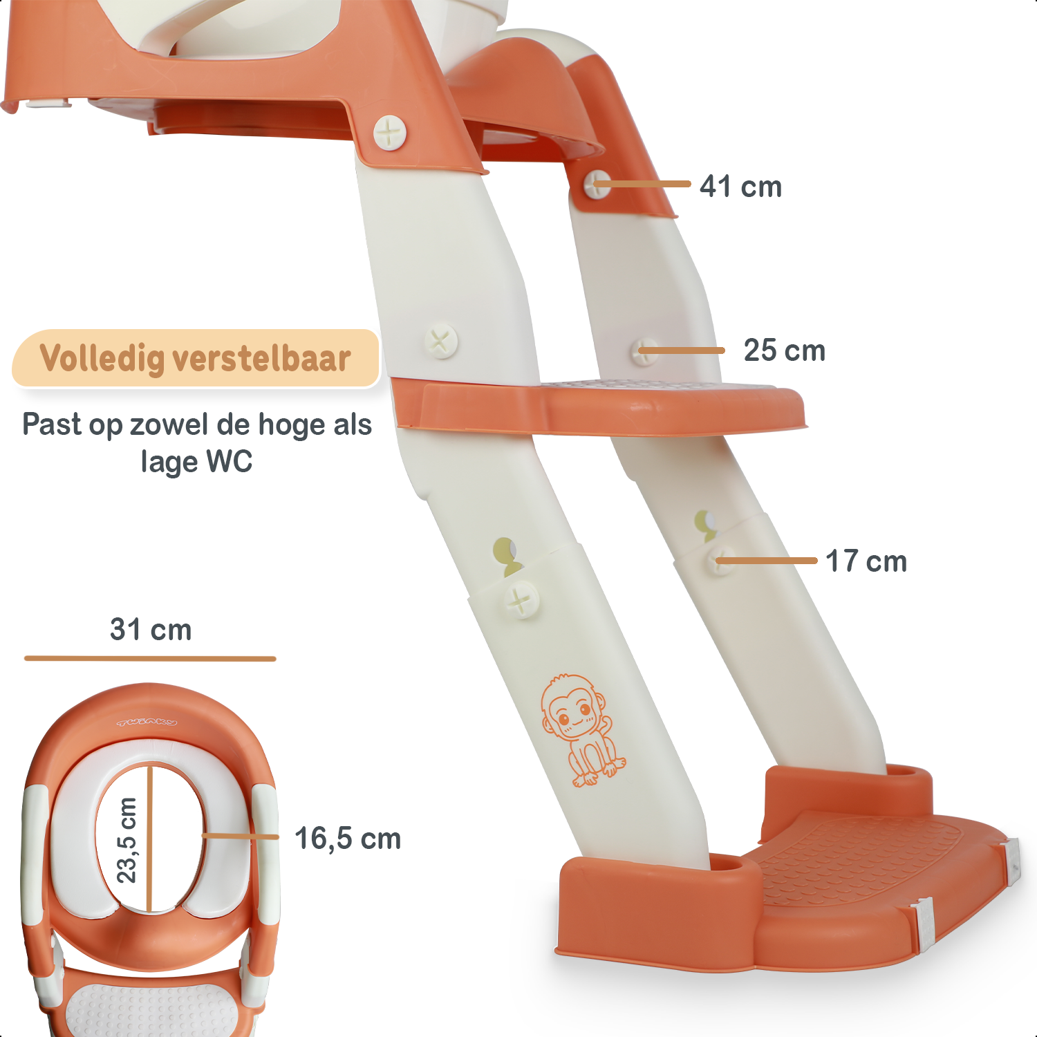 Twinky Réducteur WC & Ensemble Pot 2-en-1