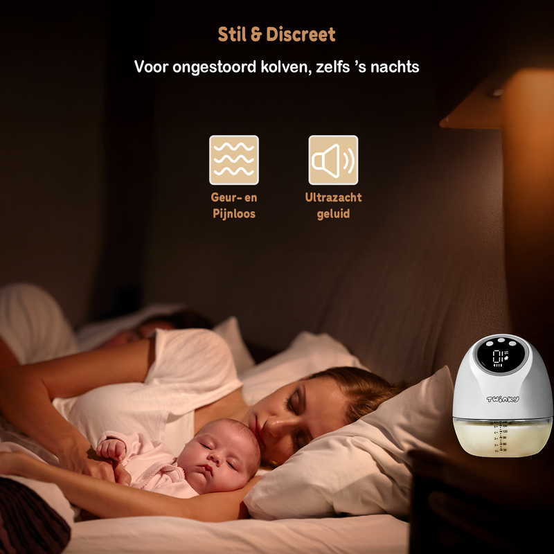 Twinky Elektrische Borstkolf - Wit