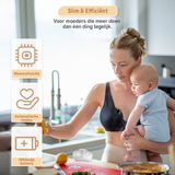 Twinky Elektrische Borstkolf – Comfortabel & Stil Afkolven - Zwart