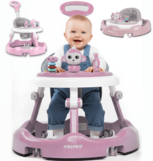 Twinky Babywalker - Loopstoel Roze