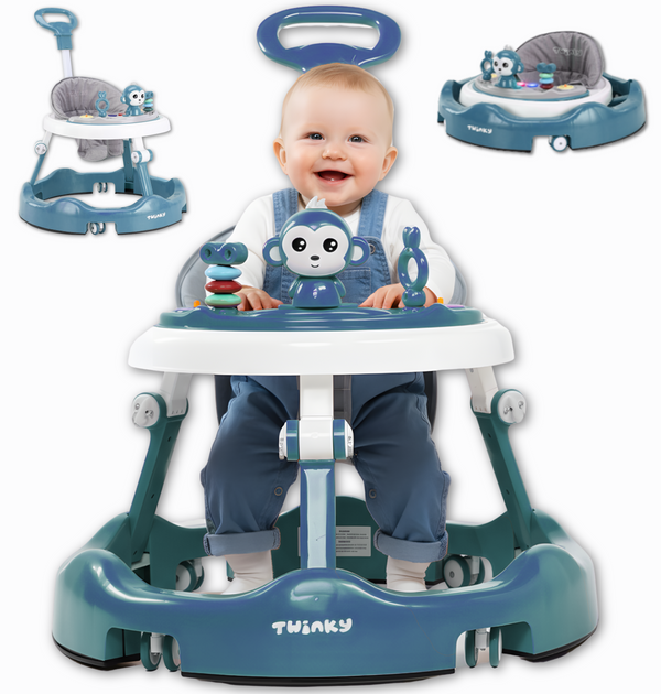 Twinky Loopstoel Baby - Azur