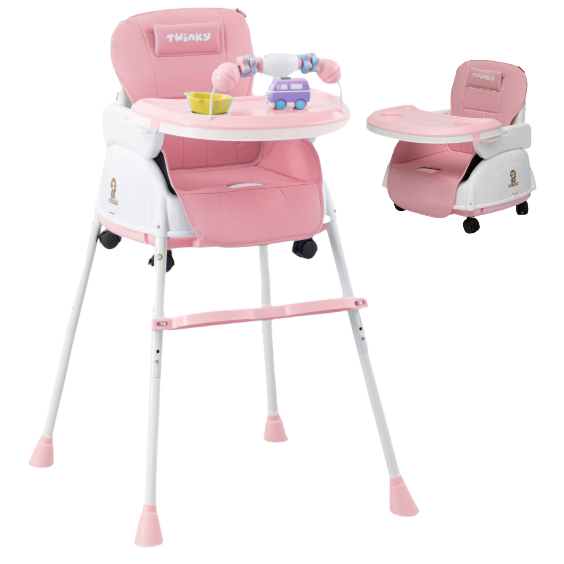 campingstuhl pink NEW} Twinky Kinderstuhl - Klappbar & mit Tisch