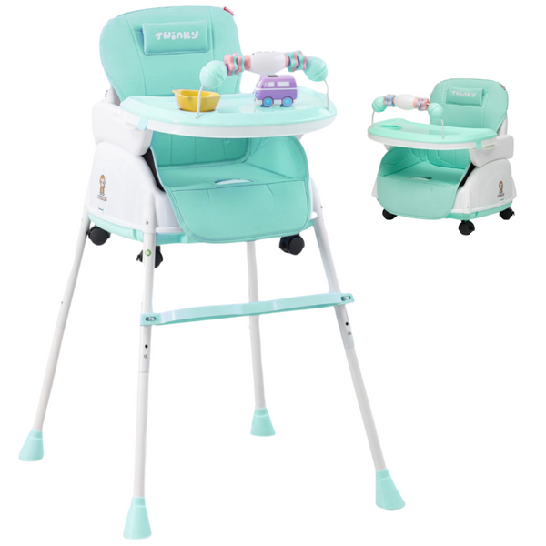 Twinky Kinderstoel - Mint-Green Edition