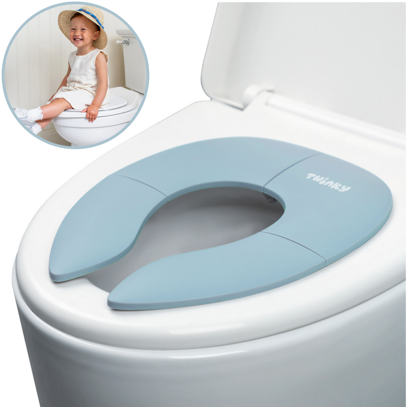 Twinky® Mini Potty – 2-in-1 Baby WC Verkleiner & Toilettrainer - Blue