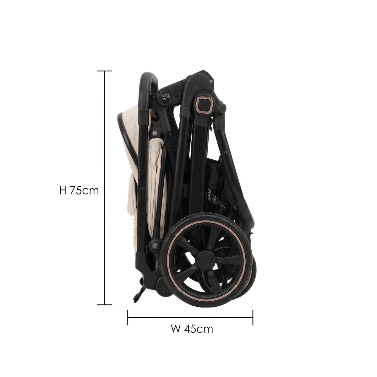 Passeggino Twinky 4 in 1 - Nero