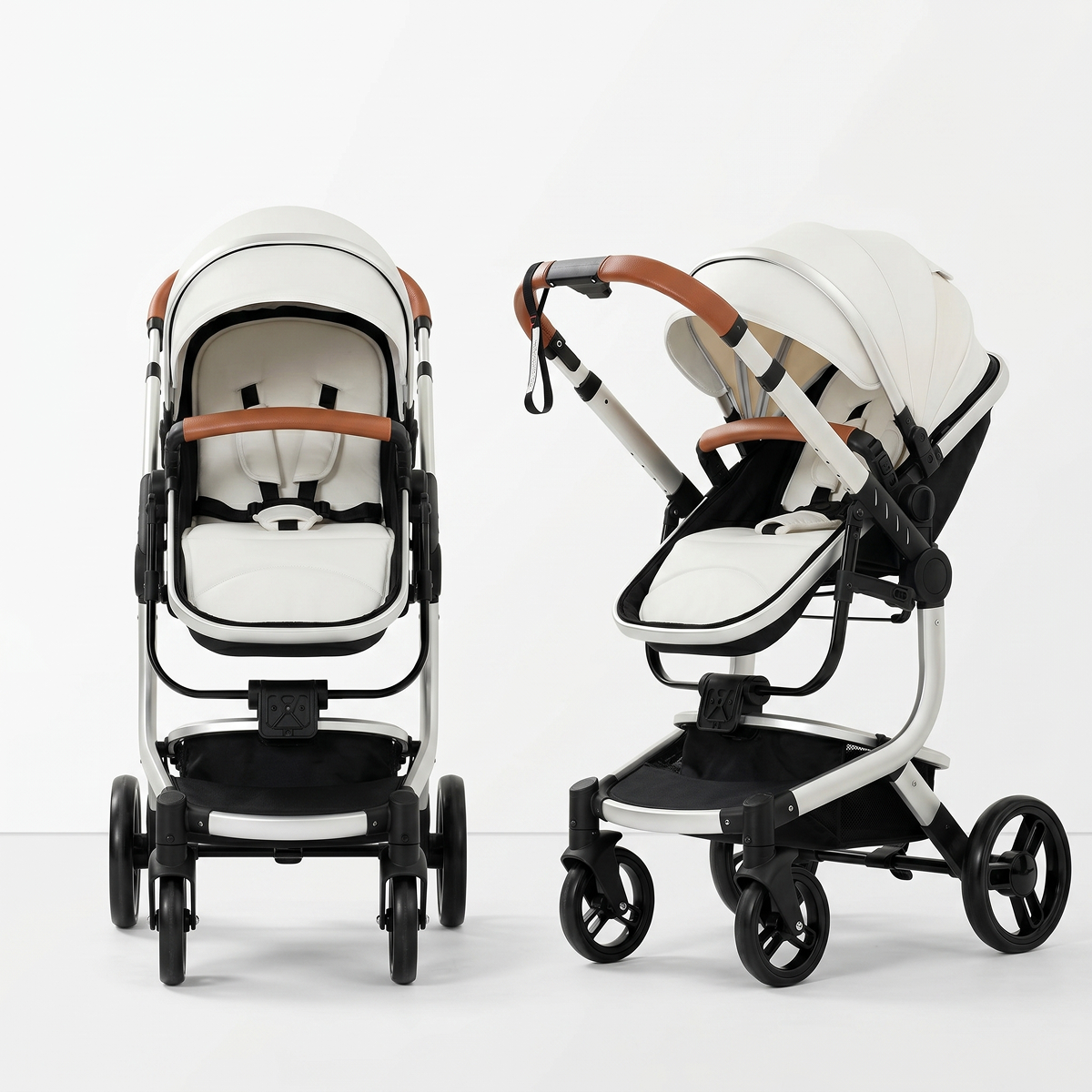 Twinky 4-in-1 Kinderwagen Luxury Set - White