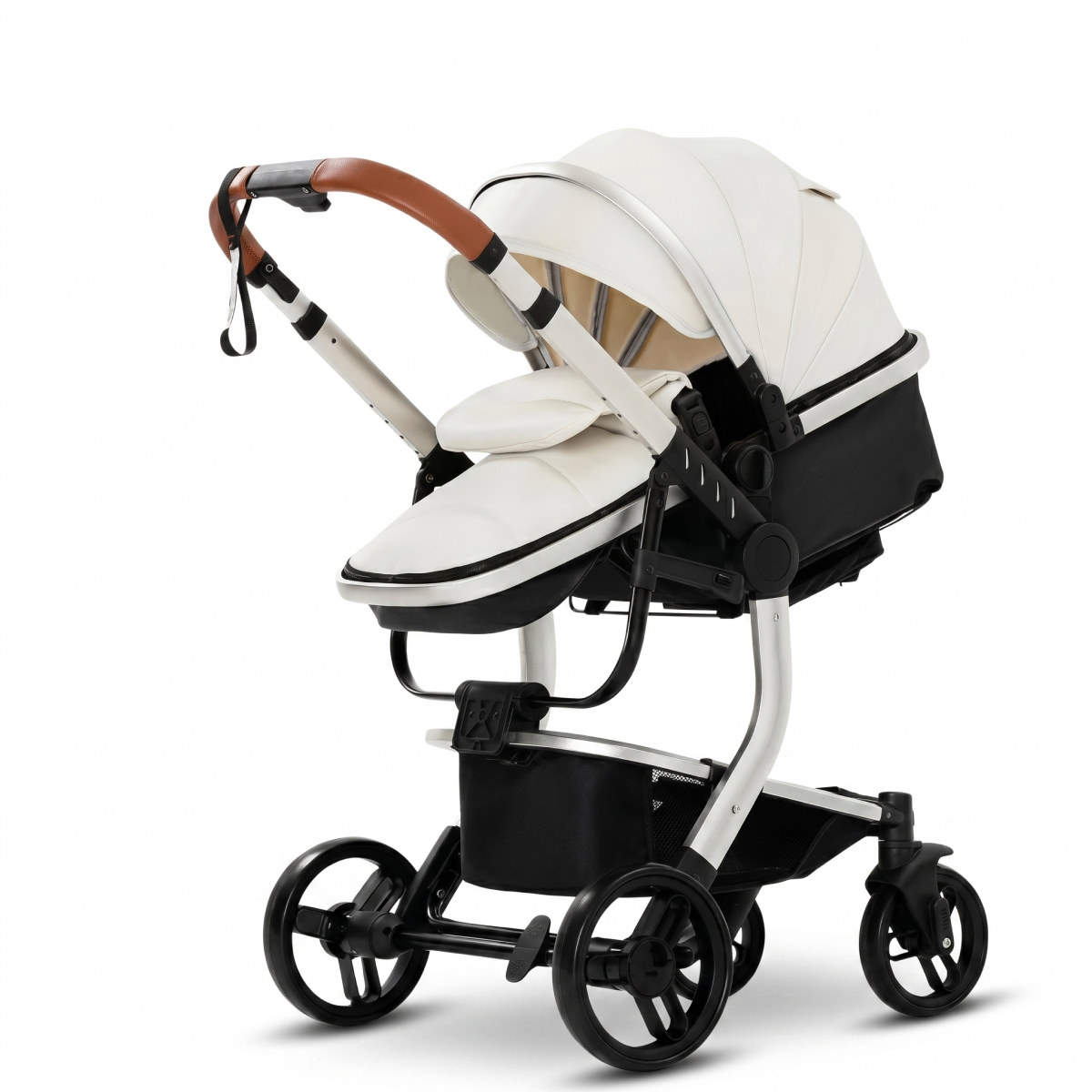 Twinky 4-in-1 Kinderwagen Luxury Set - White