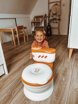 Twinky Plaspotje – Toilettrainer voor Kind, Peuter & Baby - Bruin