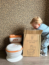 Twinky Plaspotje – Toilettrainer voor Kind, Peuter & Baby - Bruin