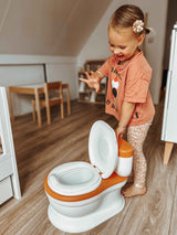 Twinky Plaspotje – Toilettrainer voor Kind, Peuter & Baby - Bruin